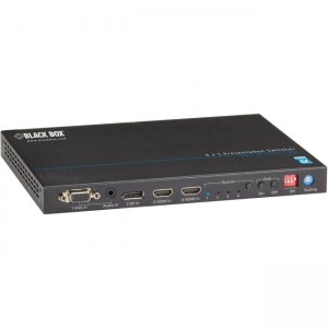 Black Box 4x1 Presentation Switcher - 4K, HDMI, DisplayPort, VGA, HDBaseT AVSC-0401H