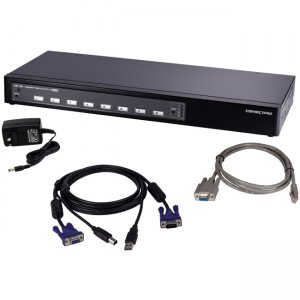 Connectpro KIT - 8-Port USB KVM Switch w/ DDM & Multi-Hotkey UR-18-PLUS-KIT UR-18+