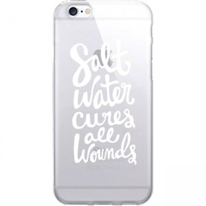 OTM Prints Clear Phone Case, Salt Water Cures White - iPhone 7/7S OP-IP7V1CG-A02-45