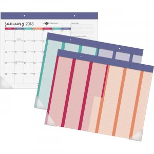 At-A-Glance Harmony Colorful Desk Calendar Pad D6099704 AAGD6099704