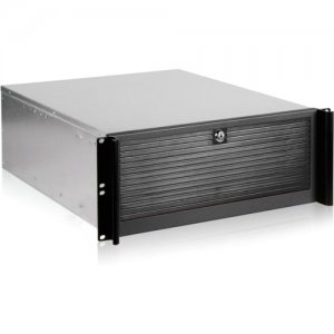 iStarUSA 4U Compact Stylish Rackmount Chassis with 500W Redundant Power Supply D-416-50R8PD2