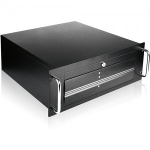 iStarUSA 4U Rugged Compact 17" Rackmount Chassis with 500W Redundant Power Supply E-4000-50R8PD2