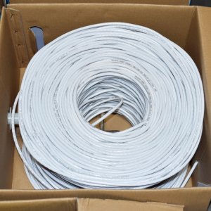 Premiertek Cat6 Bulk Cable 1000ft (White) CAT6-CCA-1KFT-W