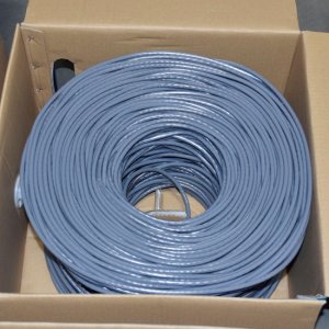 Premiertek Cat6 Bulk Cable 1000ft (Gray) CAT6-CCA-1KFT-GY