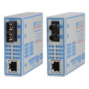 Omnitron Systems FlexPoint 100Fx/Tx Fast Ethernet Copper to Fiber Media Converter 4353-21