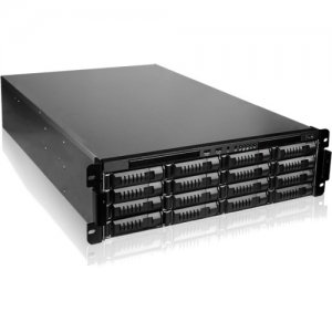 iStarUSA 3U 16-Bay Storage Server Rackmount Chassis wtih 800W Redundant Power Supply E3M16-80R3K