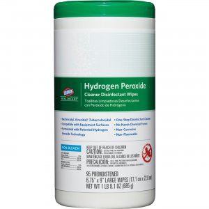 Clorox Hydrogen Peroxide Disinfecting Wipes 30824 CLO30824