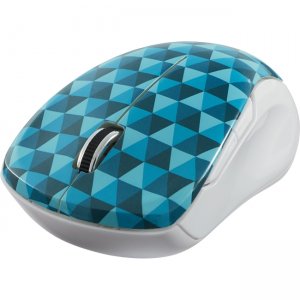 Verbatim Wireless Notebook Multi-Trac Blue LED Mouse - Diamond Pattern Blue 99745