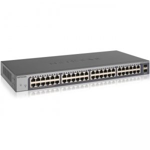 Netgear 48-port Gigabit Smart Managed Plus Switch with 2 SFP Ports GS750E-100NAS GS750E