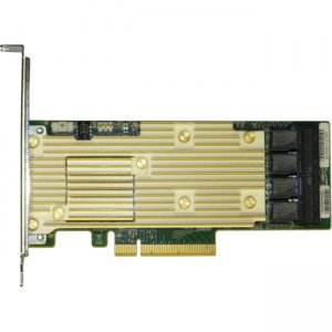 Intel Tri-mode PCIe/SAS/SATA Full-Featured RAID Adapter, 16 internal ports RSP3TD160F