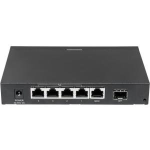 Intellinet 5-Port Gigabit Ethernet PoE+ Switch with SFP Combo Port 561174