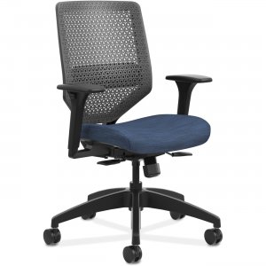 HON Solve Seating Charcoal Mid-back Task Chair SVR1ACLC90TK HONSVR1ACLC90TK