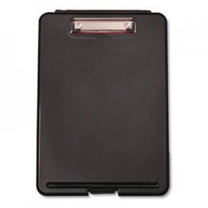 Genpak Storage Clipboard, 1/2" Capacity, 8 1/2 x 11, Black UNV40318