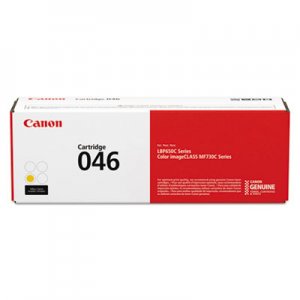 Canon 1247C001 (046) Toner, 2300 Page-Yield, Yellow CNM1247C001 1247C001