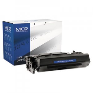 MICR Print Solutions Compatible 87XM High-Yield MICR Toner, 18000 Page-Yield, Black MCR87XM