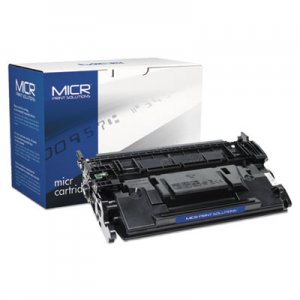 MICR Print Solutions Compatible 87AM MICR Toner, 9000 Page-Yield, Black MCR87AM