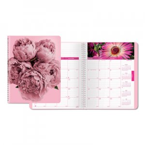 Brownline Pink Ribbon Monthly Planner, 9 1/4 x 7 1/2, Pink REDCB1219PNK CB1219.PNK