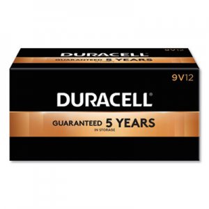 Duracell CopperTop Alkaline Batteries, 9V, 72/CT DURMN1604CT MN1604BKD