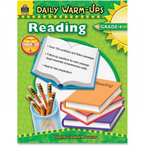 Teacher Created Resources Warm-up Grade 4 Reading Rook 3490 TCR3490
