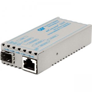 Omnitron Systems miConverter GX SFP US AC Powered 1219-0-1 1219-0-x