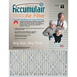 Accumulair Platinum Air Filter FA12X124 FLNFA12X124