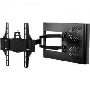 Peerless-AV Hospitality Wall Arm Mount with STB Enclosure HA746-STB