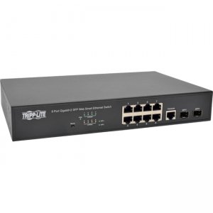 Tripp Lite 8-Port Gigabit L2 Web-Smart Managed Network Switch NGS8C2