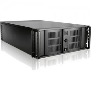 iStarUSA 4U High Performance Rackmount Chassis with 800W Redundant Power Supply D-407L-80R3N