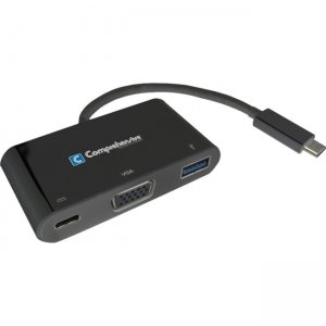 Comprehensive Type-C to VGA + USB3.0 + Power Delivery (PD) adapter USB3C-VGAUSB3PD