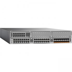 Cisco Nexus 2RU, 2PS/4Fans, 32x10GT/16xSFP+ Fixed Ports N5K-C5596T-NFA 5596T