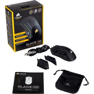 Corsair GLAIVE RGB Gaming Mouse - Black CH-9302011-NA
