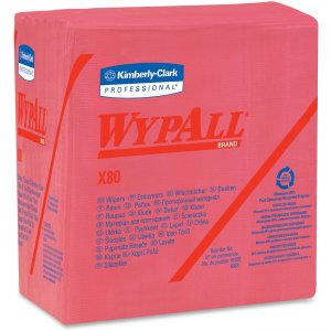 WypAll X80 Hydroknit 1/4 Fold Wipers 41029 KCC41029