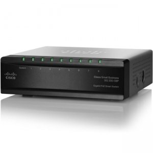 Cisco Gigabit Smart Switch SLM2008T-EU SG200-08