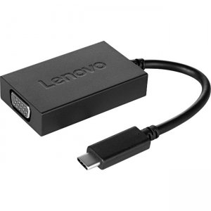Lenovo USB-C to VGA Plus Power Adapter 4X90K86568