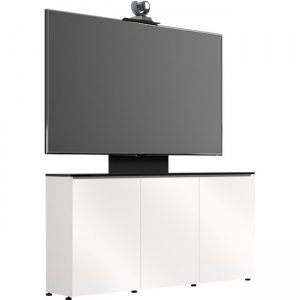 Salamander Designs 3-Bay with Single Monitor, Low-Profile Wall Cabinet D1/337AM1/BL/WE D1/337AM1
