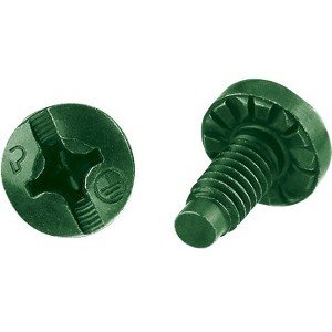 Panduit Four Pack, Green, Thread-forming Bonding Screw, #10-32 X 1/2" RGTBS1032G