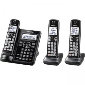 Panasonic Trio Cordless Phone KX-TGF543B PANKXTGF543B