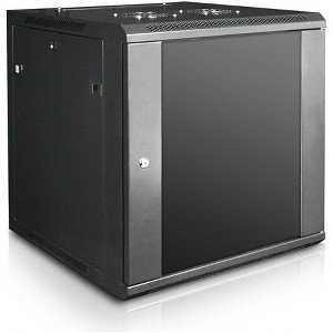 Claytek 12U 600mm Depth Wallmount Server Cabinet with 1U Cover Plate WM1260-P1U