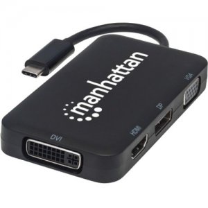 Manhattan USB-C 4-in-1 Audio/Video Converter 152600