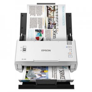 Epson DS-410 Document Scanner, 1200 dpi, 8 1/2" x 120", 26 ppm EPSB11B249201 B11B249201