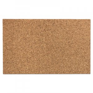 Iceberg Designer Cork Bulletin Board, 24" x 38", Natural ICE35010 35010