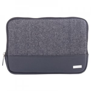 STEBCO Matt Tablet Sleeve, 7.5" x 0.75" x 7.5", Polyester, Black/Gray BUGTAC1420 TAC1420-GREY/BLACK