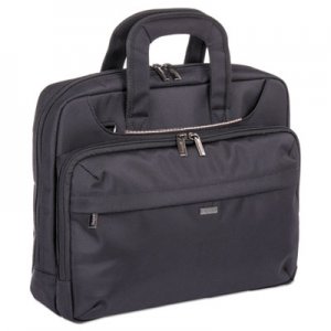 STEBCO Mitchell Executive Briefcase, 16" x 4" x 12.25", Ballistic Nylon, Black BUGEXB528 EXB528-BLACK