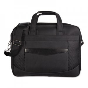 STEBCO Gregory Convertible Executive Briefcase, 16.25" x 4.25" x 11.5", Nylon, Black BUGEXB502 EXB502-BLACK