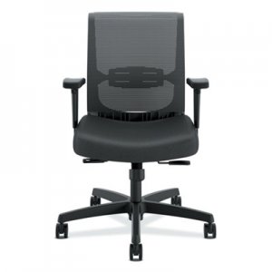 HON Convergence Syncho-Tilt Chair, Black Fabric/Black Plastic HONCMY1AUR10