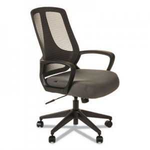 Alera MB Series Mesh Mid-Back Office Chair, Gray/Black ALEMB4748