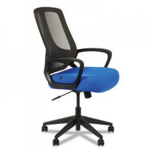 Alera MB Series Mesh Mid-Back Office Chair, Blue/Black ALEMB4728