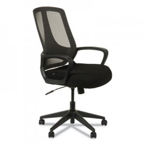 Alera MB Series Mesh Mid-Back Office Chair, Black ALEMB4718