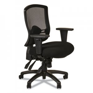 Alera Etros Series Mid-Back Multifunction with Seat Slide Chair, Black ALEET4217