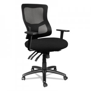 Alera Elusion II Series Mesh Mid-Back Multi-Function with Seat Slide Chair, Black ALEELT4214M